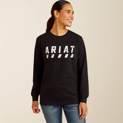 Rebar Cotton Strong Logo T-Shirt Ariat Women|Work