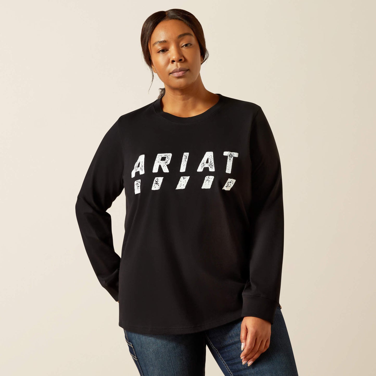 Rebar Cotton Strong Logo T-Shirt Ariat Women|Work