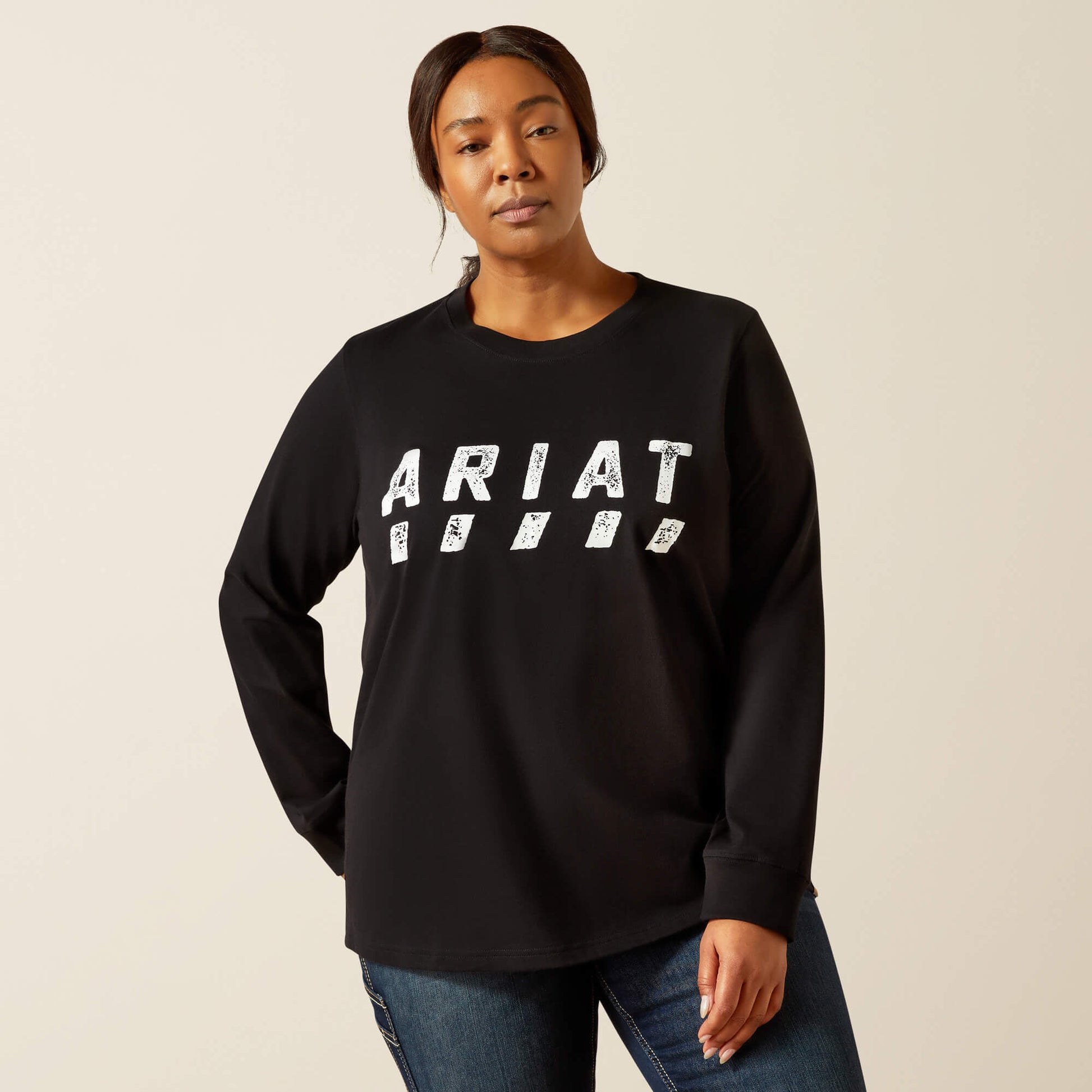 Rebar Cotton Strong Logo T-Shirt Ariat Women|Work