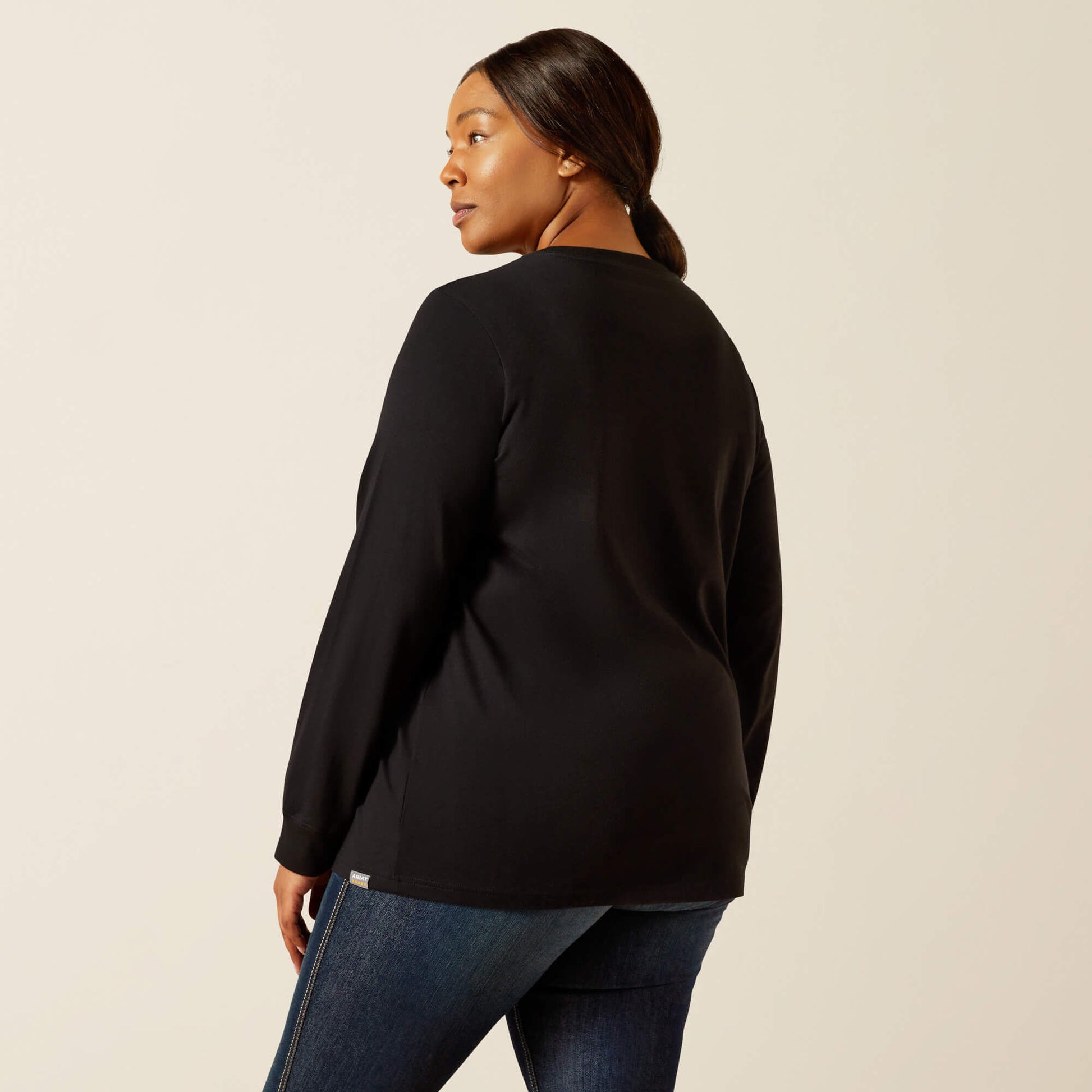 Rebar Cotton Strong Logo T-Shirt Ariat Women|Work