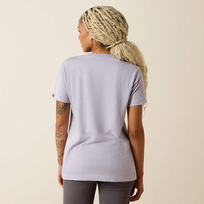 Rebar Cotton Strong Space Dyed T-Shirt Ariat Women|Work
