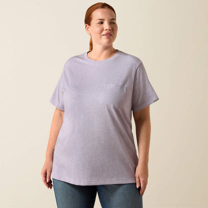 Rebar Cotton Strong Space Dyed T-Shirt Ariat Women|Work