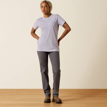 Rebar Cotton Strong Space Dyed T-Shirt Ariat Women|Work