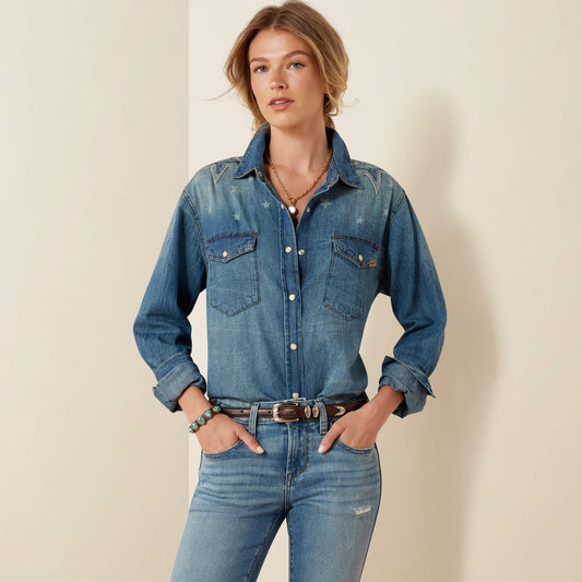 Americana Denim Shirt Ariat Women