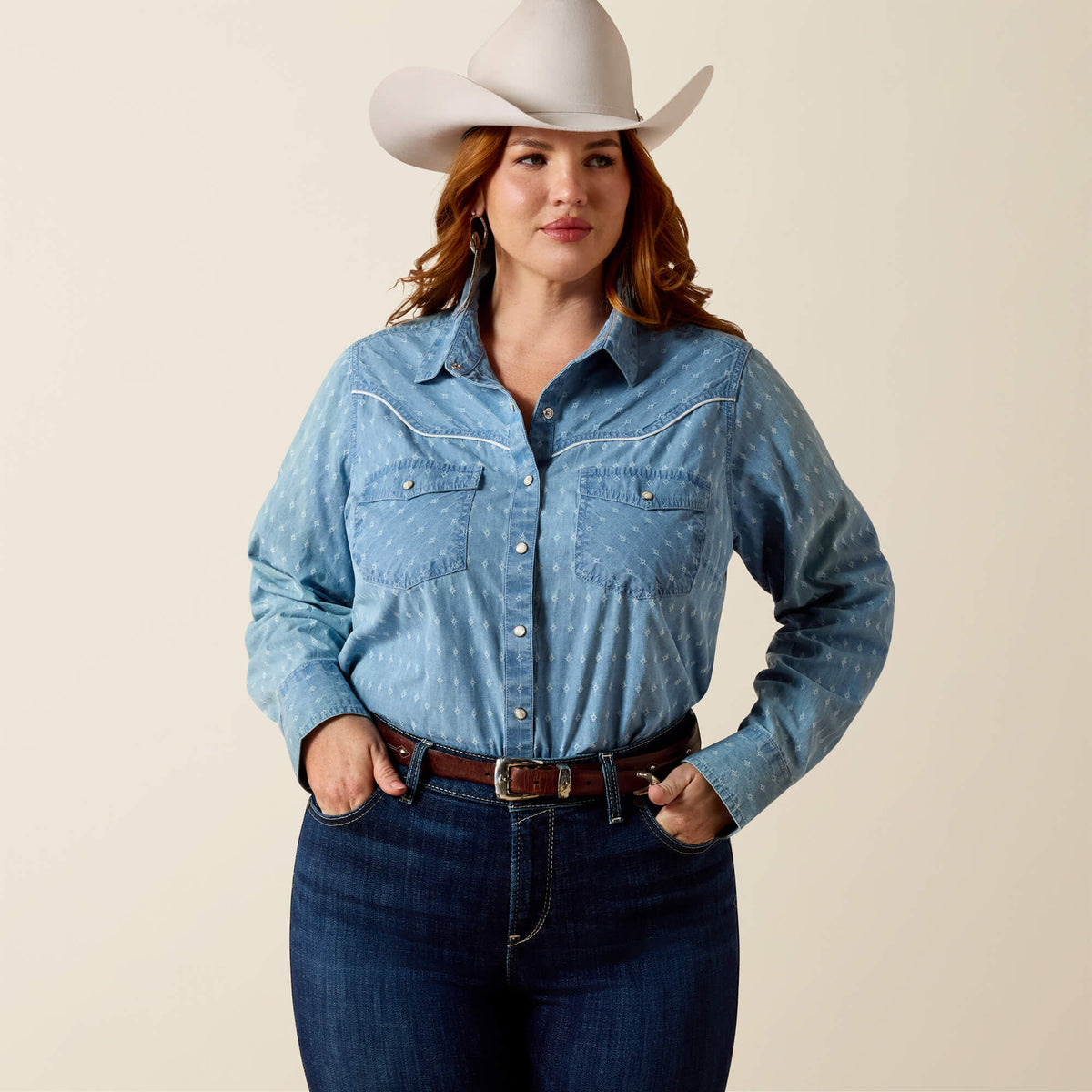 Jade Western Snap Shirt Ariat Women