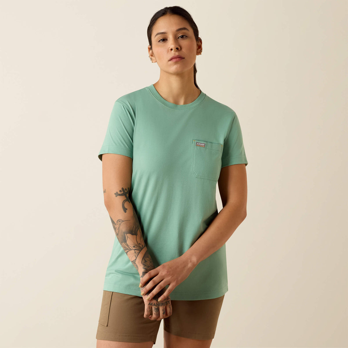 Rebar Workman Field Dog Classic Fit T-Shirt Ariat Women|Work