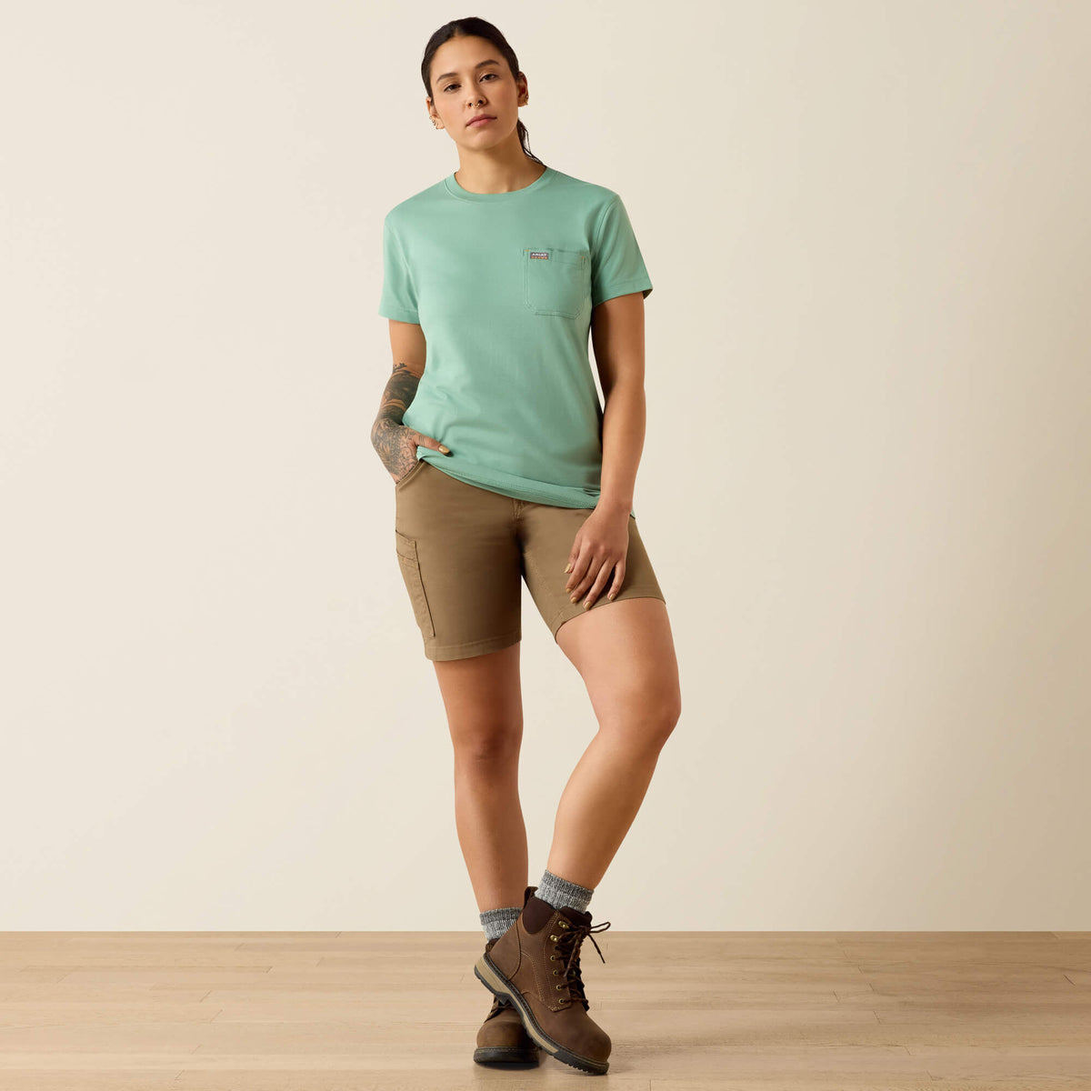 Rebar Workman Field Dog Classic Fit T-Shirt Ariat Women|Work