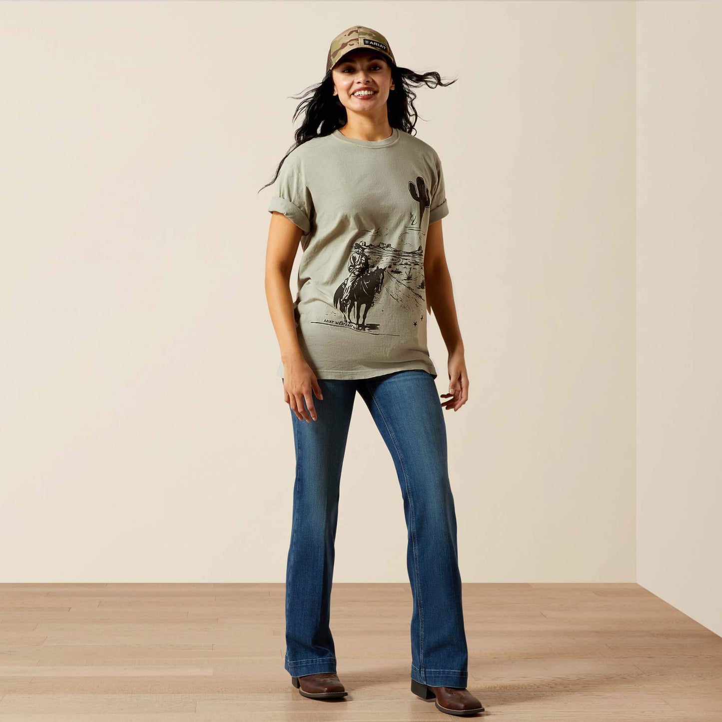 Ariat Sketchy Cowboy T-Shirt Ariat Women