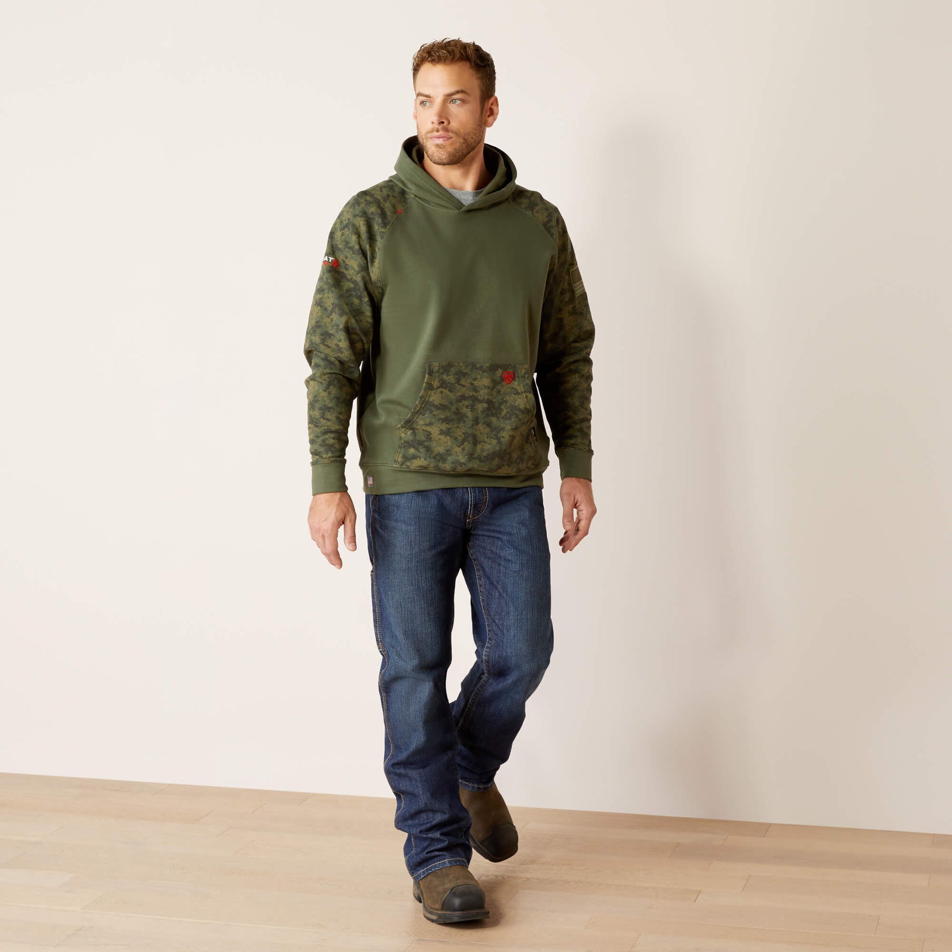 FR DuraStretch Patriot Hoodie Ariat Work