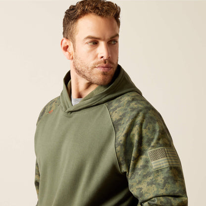 FR DuraStretch Patriot Hoodie Ariat Work