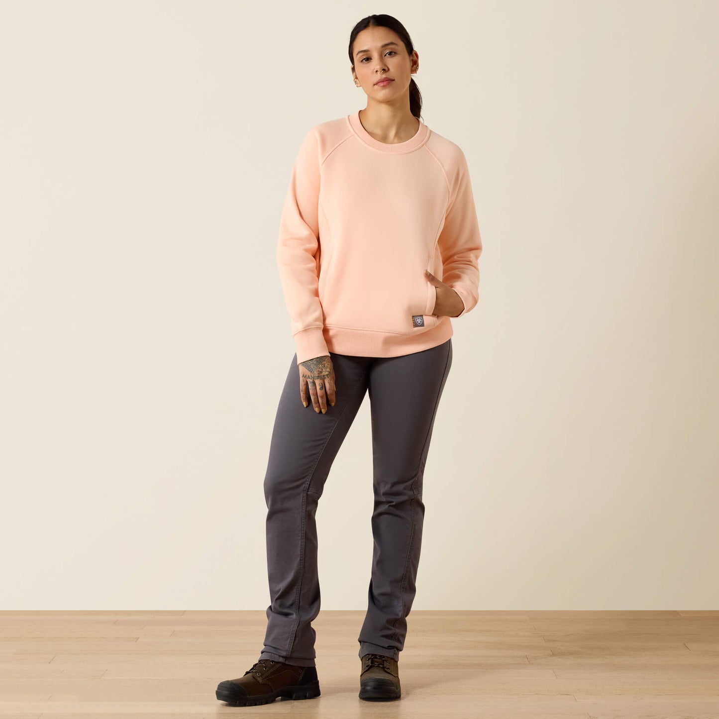 Rebar Lightweight Fleece Sweatshirt Ariat Women|Work|Sale