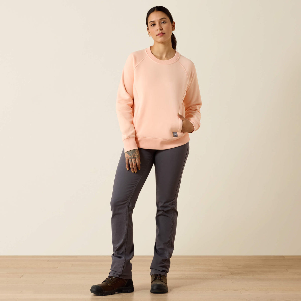 Rebar Lightweight Fleece Sweatshirt Ariat Women|Work|Sale