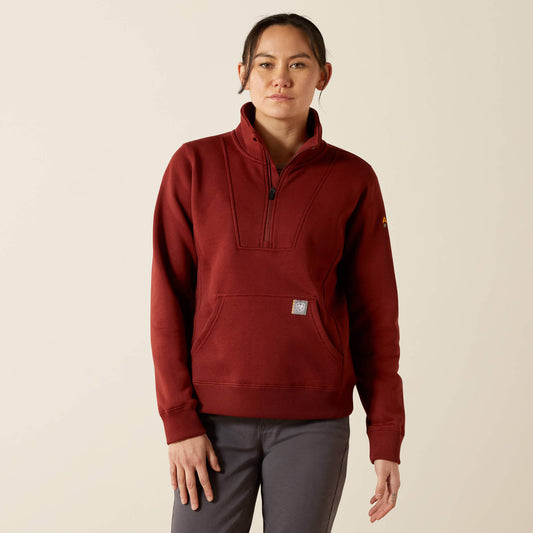 Rebar Traverse Funnel Neck Sweatshirt Ariat Women|Work|Sale