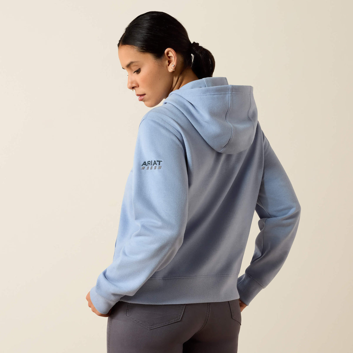 Rebar Lightweight Cropped Hoodie Ariat Women|Work|Sale