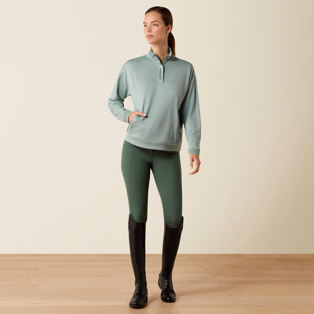 Breathe 1/2 Zip Sweatshirt Ariat Women|Sale