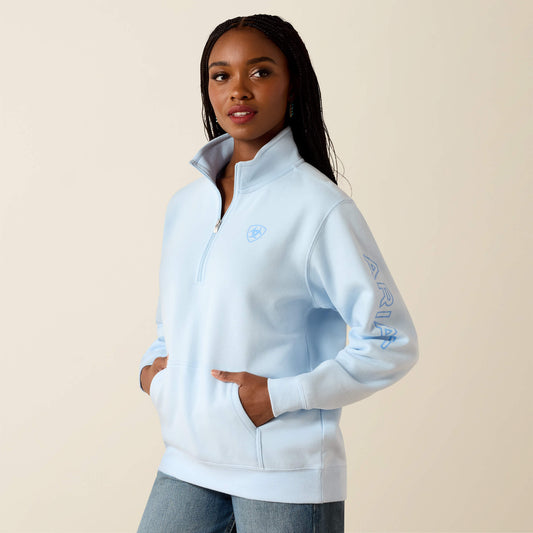 Foundation Logo 1/2 Zip Sweatshirt Ariat Women|Sale