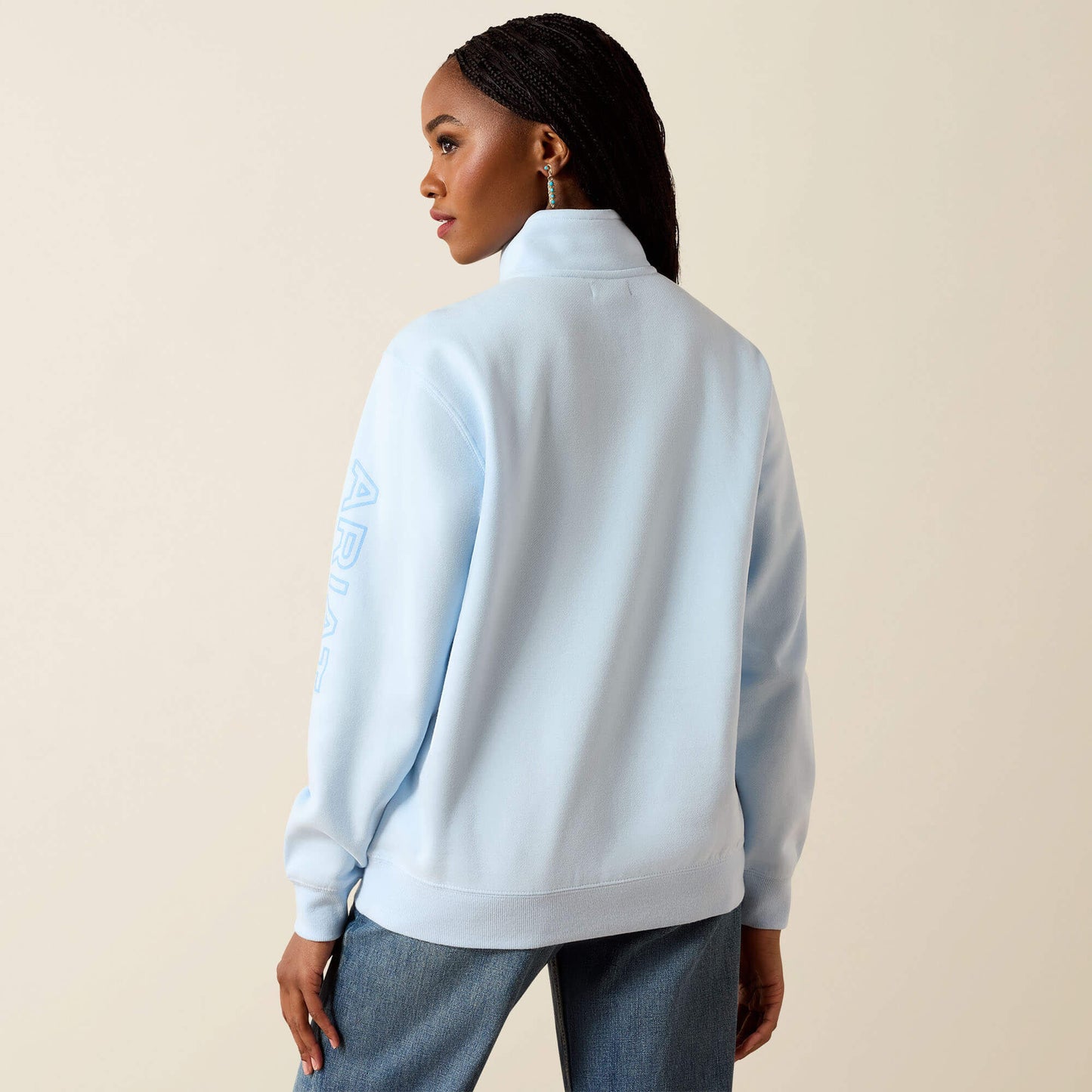 Foundation Logo 1/2 Zip Sweatshirt Ariat Women|Sale