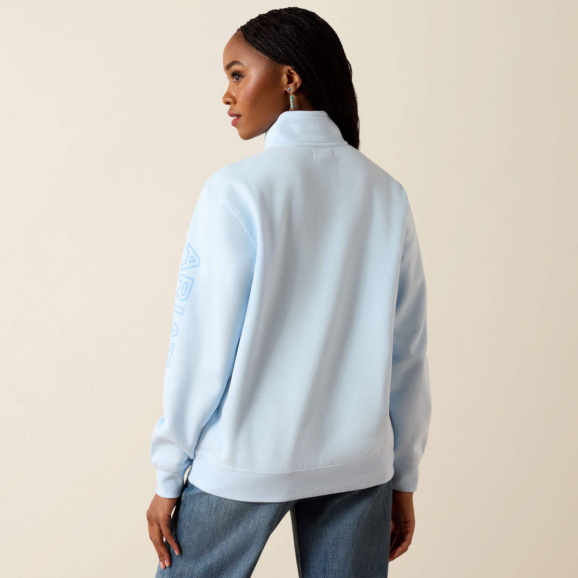 Foundation Logo 1/2 Zip Sweatshirt Ariat Women|Sale