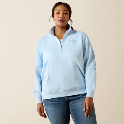 Foundation Logo 1/2 Zip Sweatshirt Ariat Women|Sale