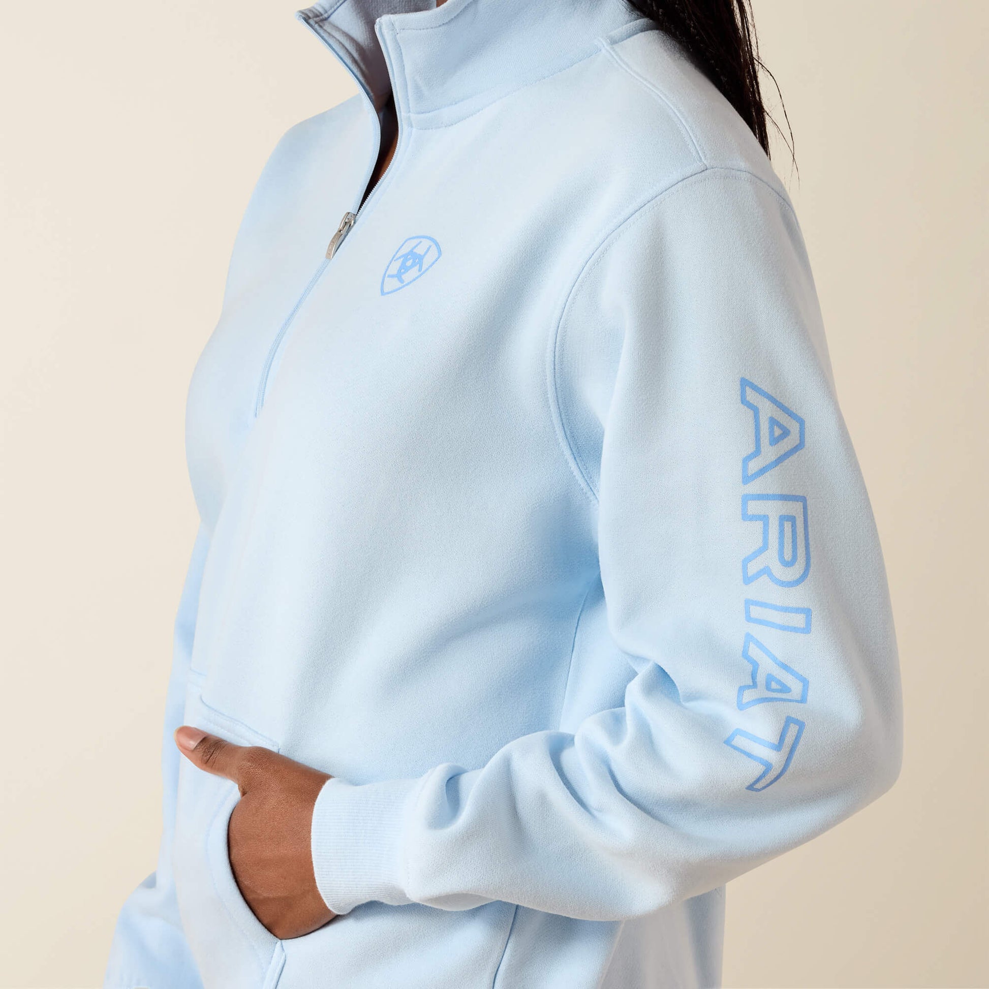 Foundation Logo 1/2 Zip Sweatshirt Ariat Women|Sale