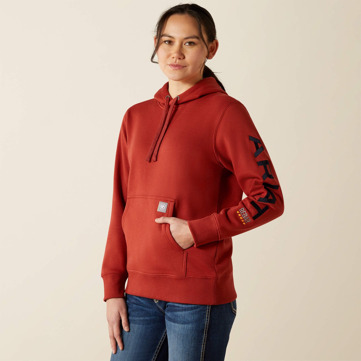 Rebar Workman Graphic Hoodie Ariat Women|Sale