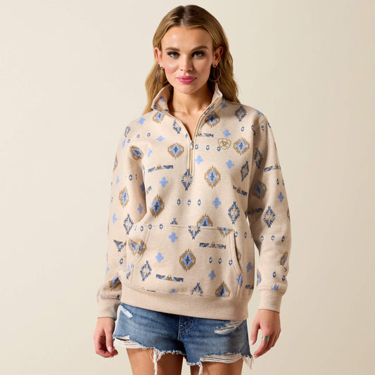 Sapphire 1/2 Zip Sweatshirt Ariat Women|Sale