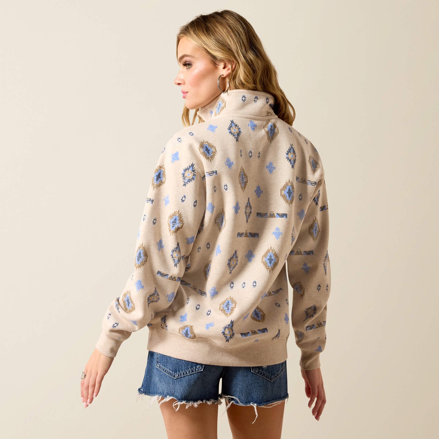 Sapphire 1/2 Zip Sweatshirt Ariat Women|Sale