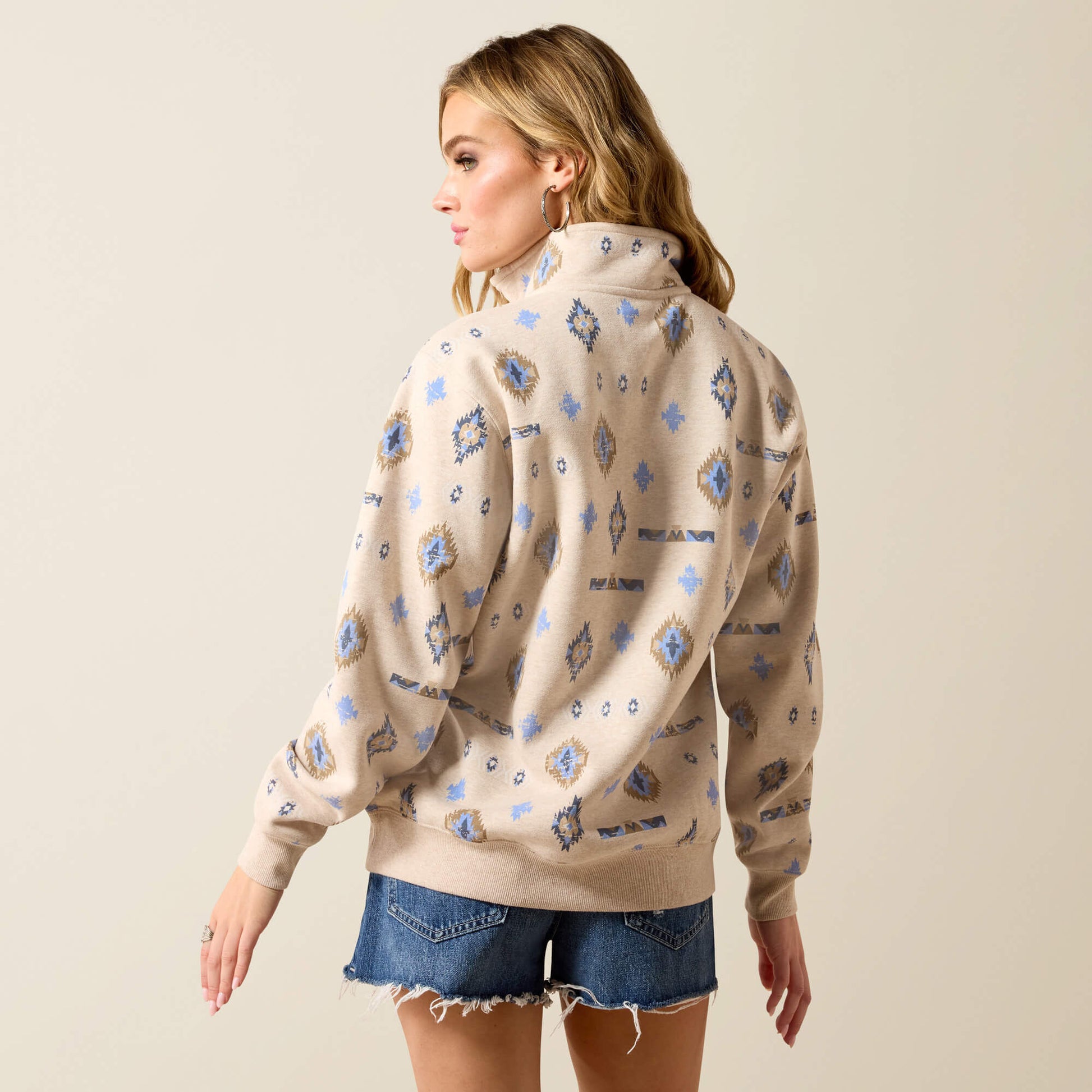 Sapphire 1/2 Zip Sweatshirt Ariat Women|Sale