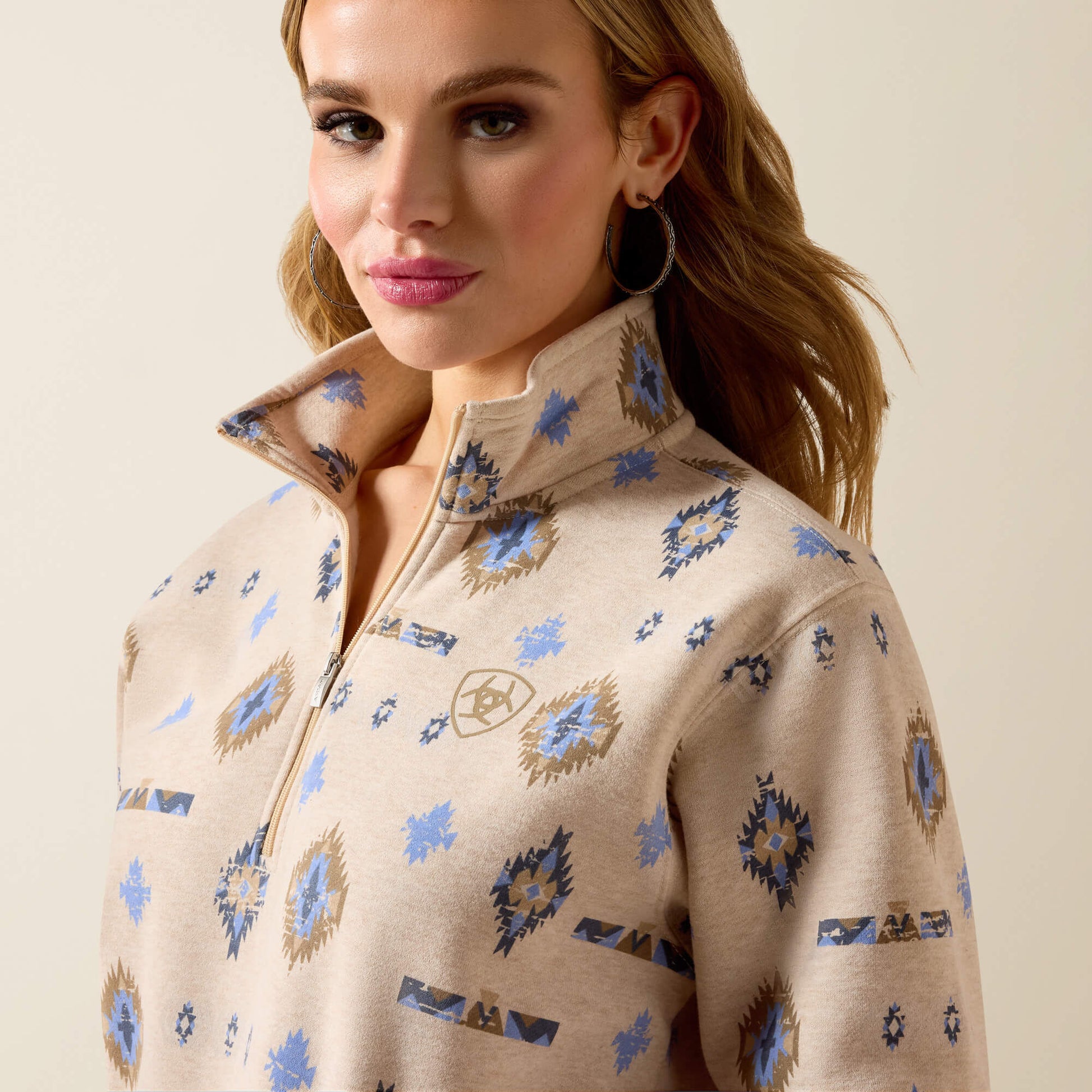 Sapphire 1/2 Zip Sweatshirt Ariat Women|Sale