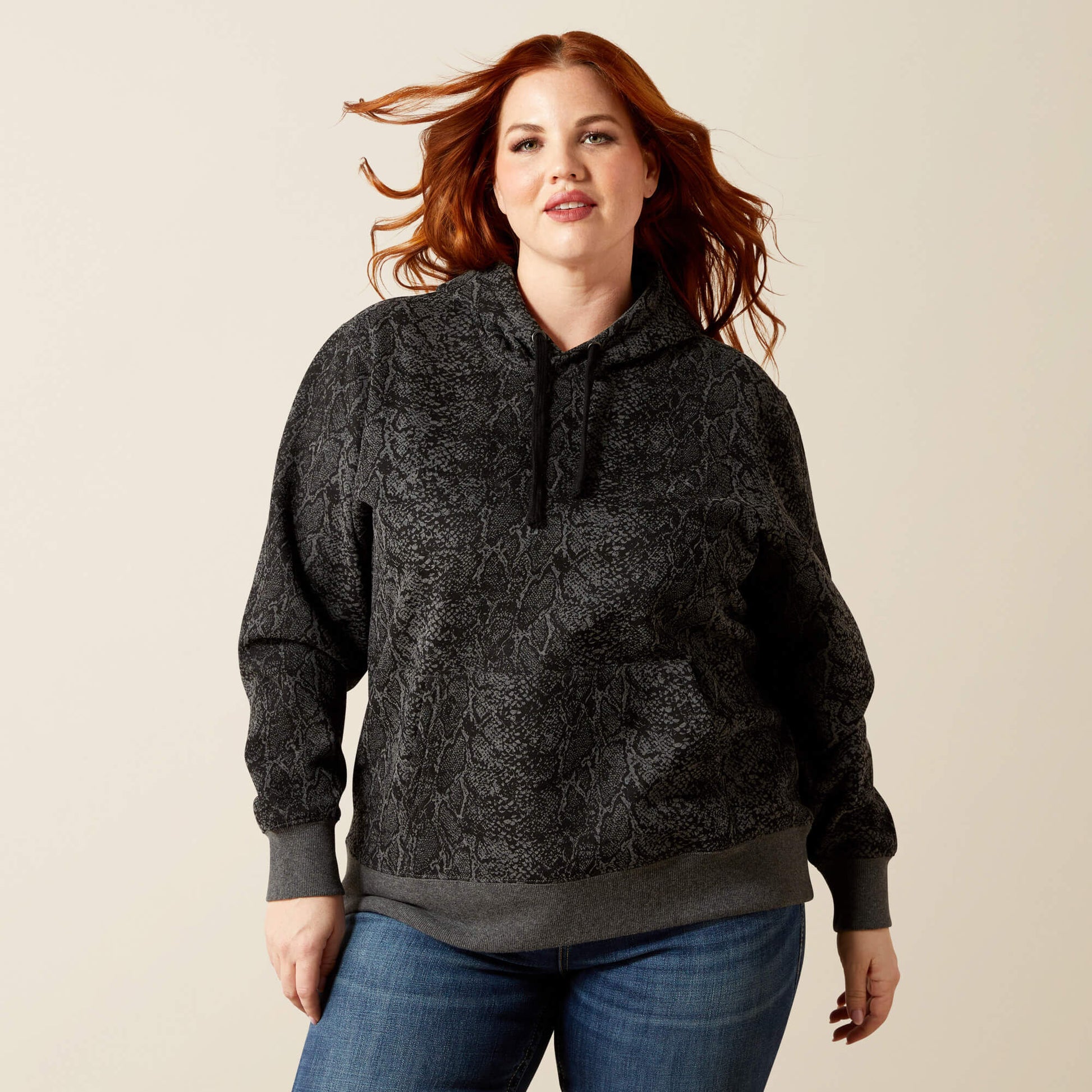 Snake Sheen Hoodie Ariat Women|Sale