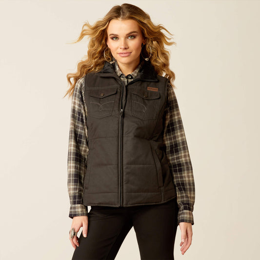 Grizzly Quilted Vest Ariat Women