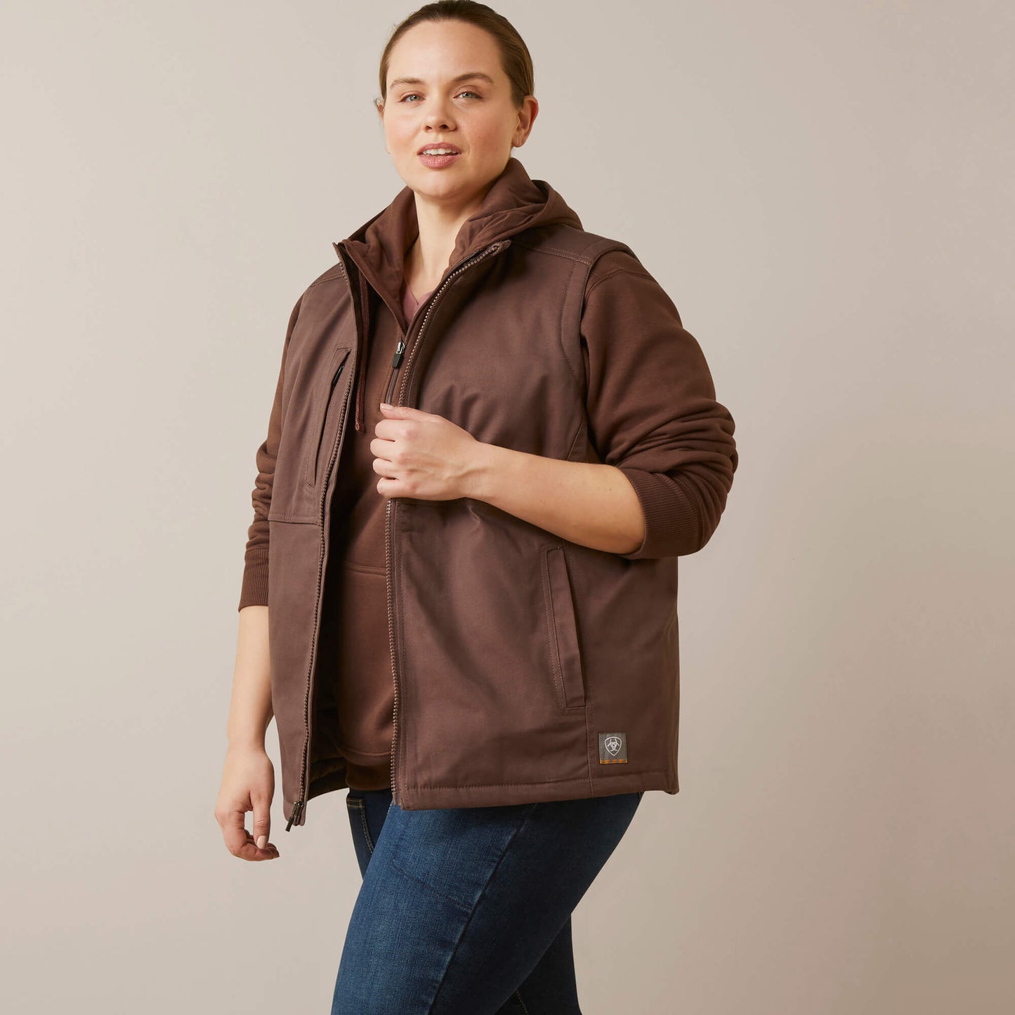 Rebar DuraCanvas Insulated Vest Ariat Women|Work|Sale