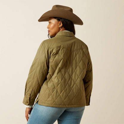 Grizzly Quilted Barn Jacket Ariat Women|Sale