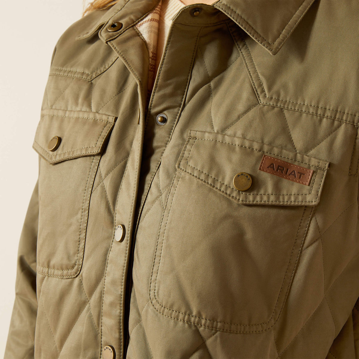 Grizzly Quilted Barn Jacket Ariat Women|Sale