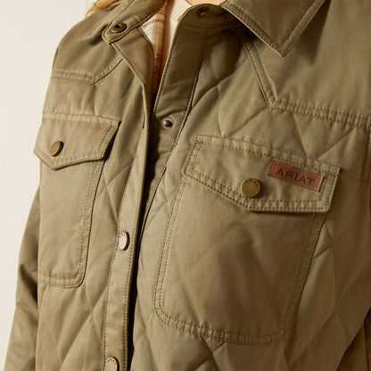 Grizzly Quilted Barn Jacket Ariat Women|Sale