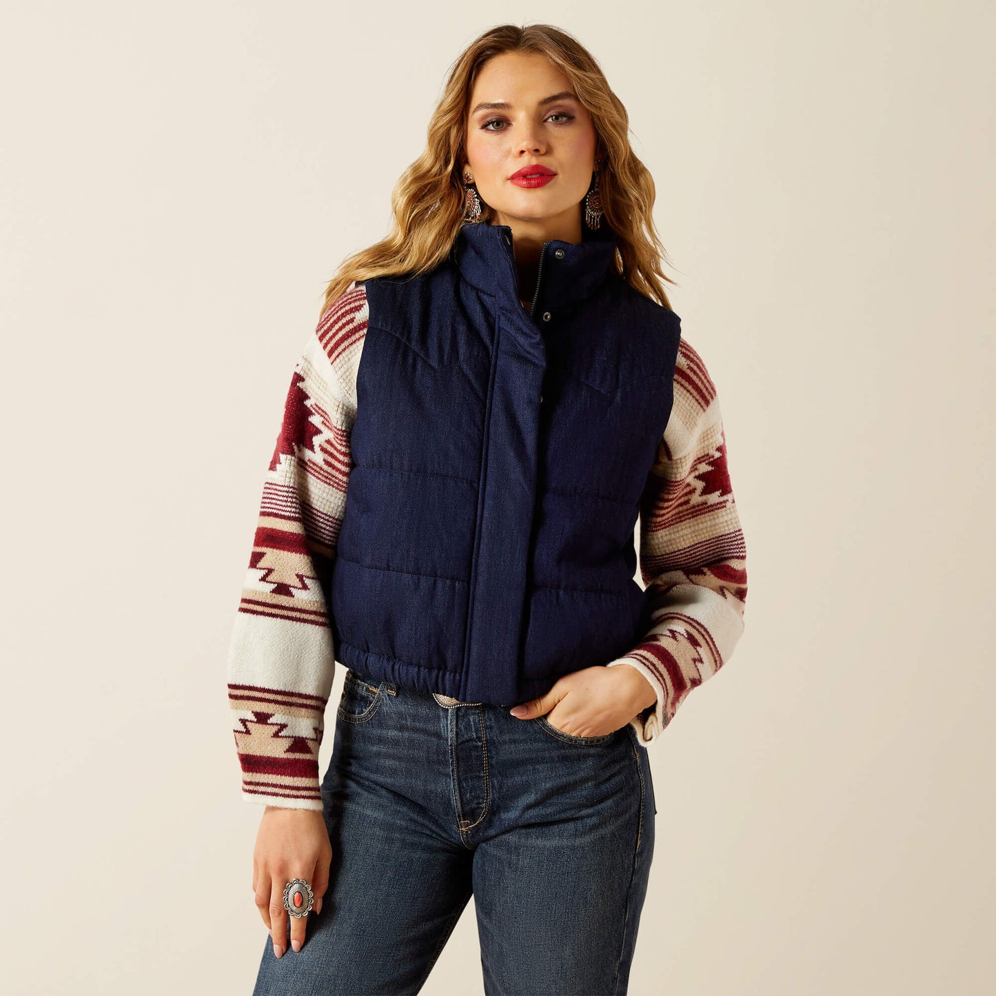 Western Swirls Vest Ariat Women
