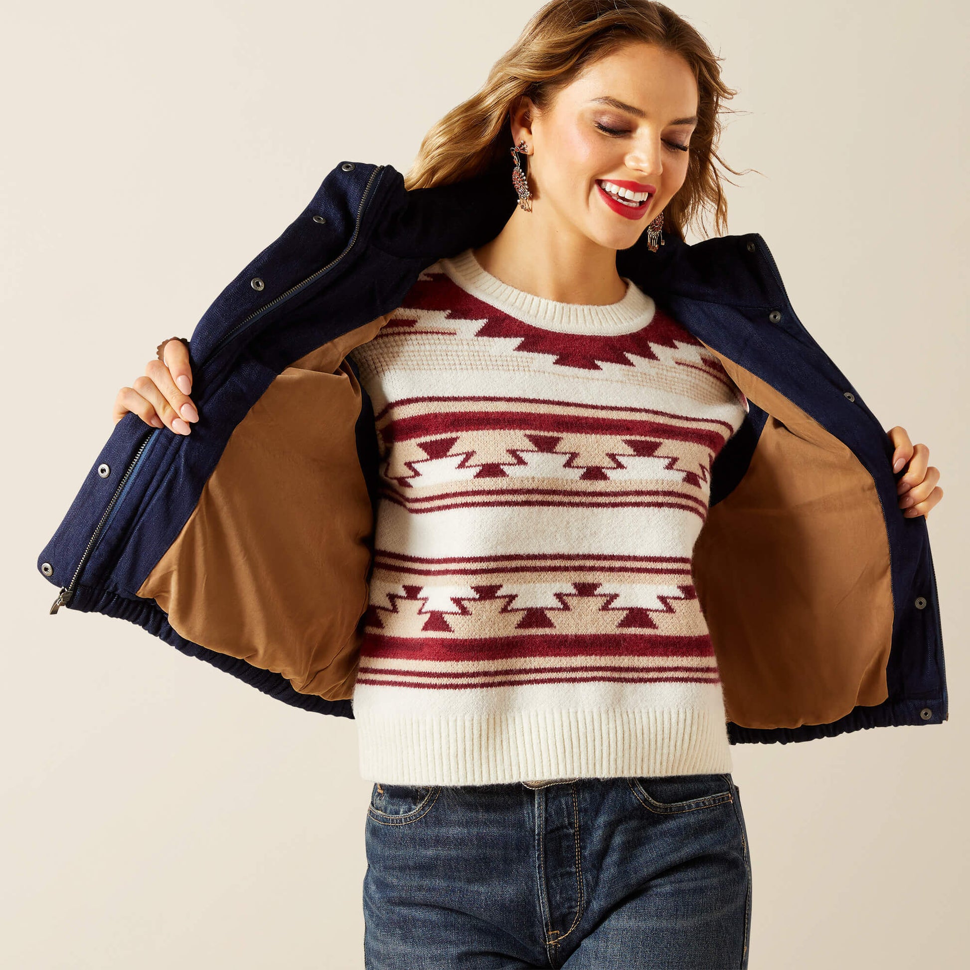 Western Swirls Vest Ariat Women