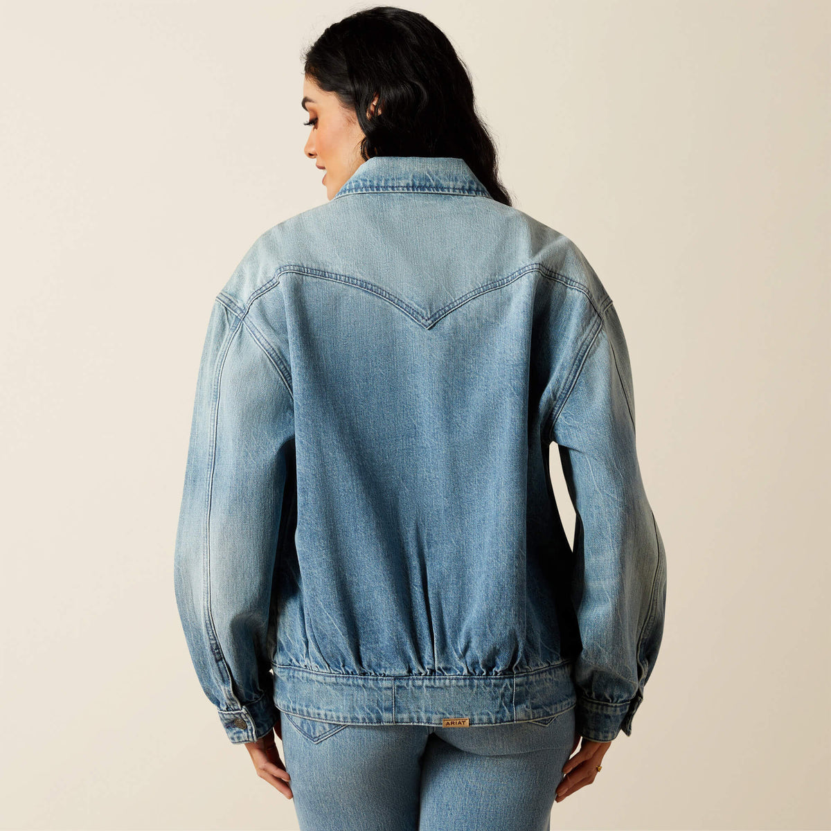 Cheyenne Denim Bomber Jacket Ariat Women