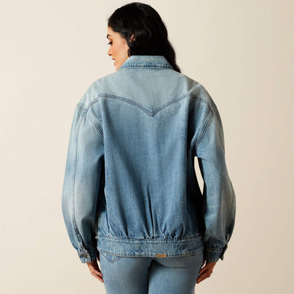 Cheyenne Denim Bomber Jacket Ariat Women