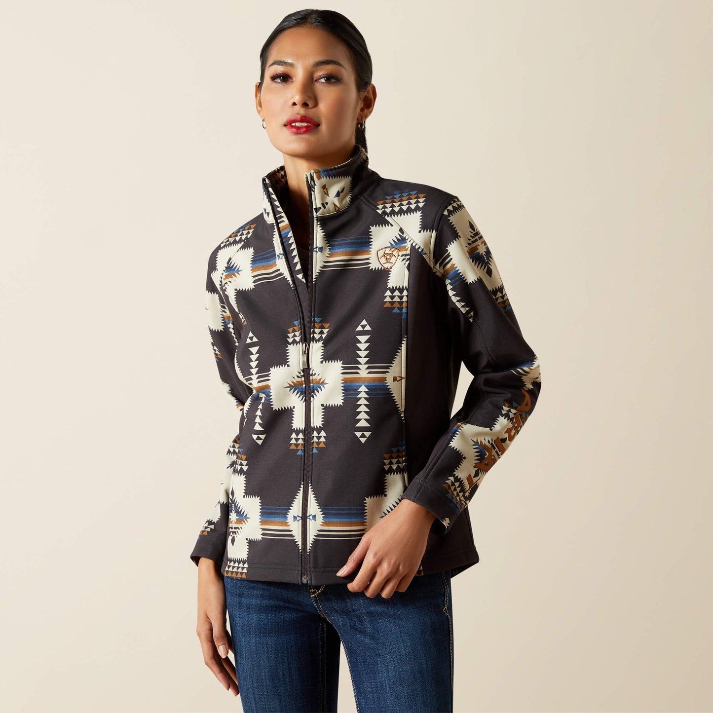Ariat Logo Softshell Print Jacket Ariat Women|Sale