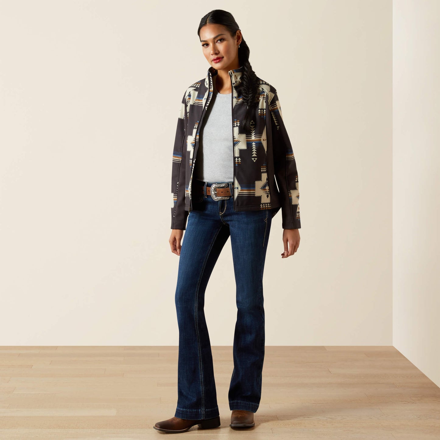 Ariat Logo Softshell Print Jacket Ariat Women|Sale