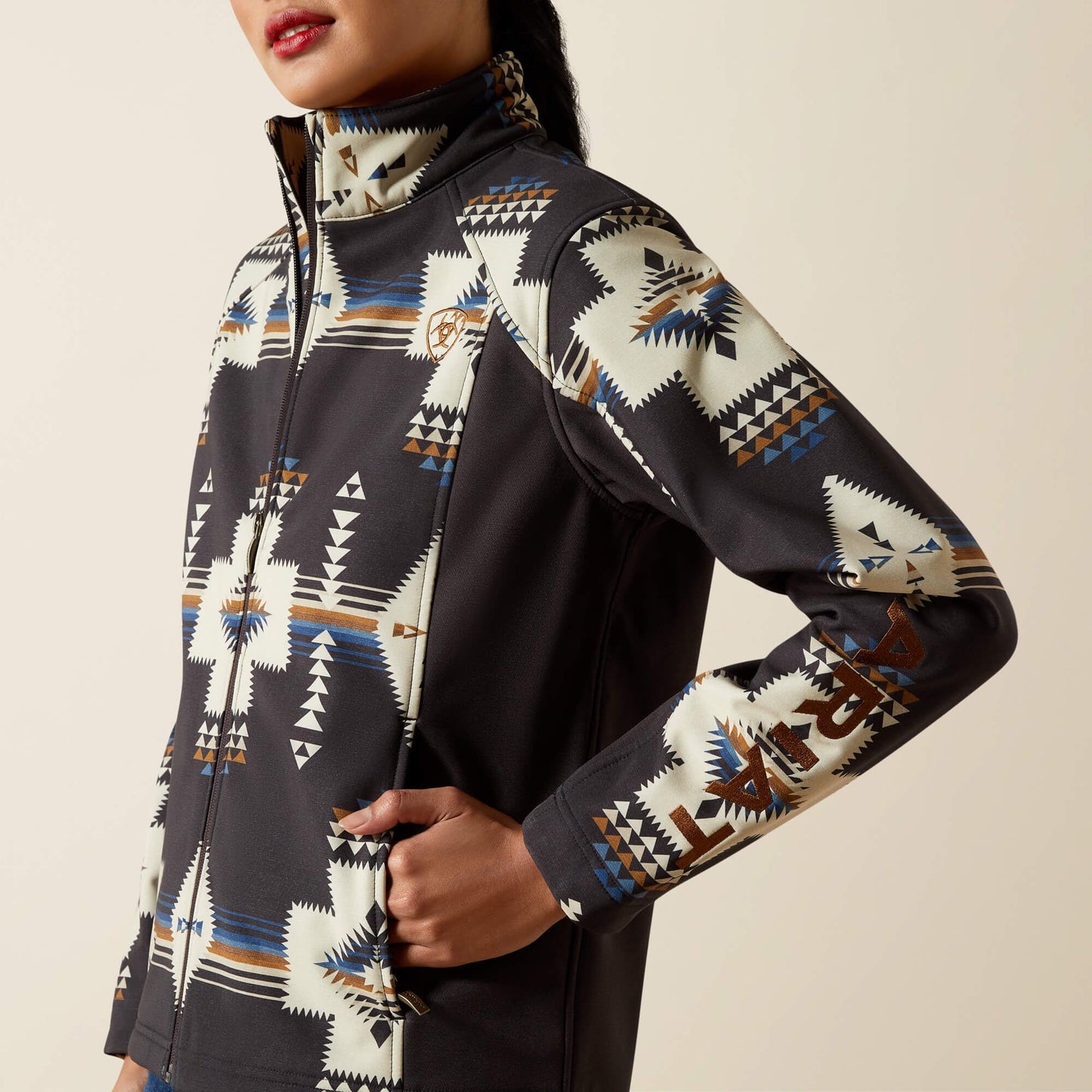 Ariat Logo Softshell Print Jacket Ariat Women|Sale