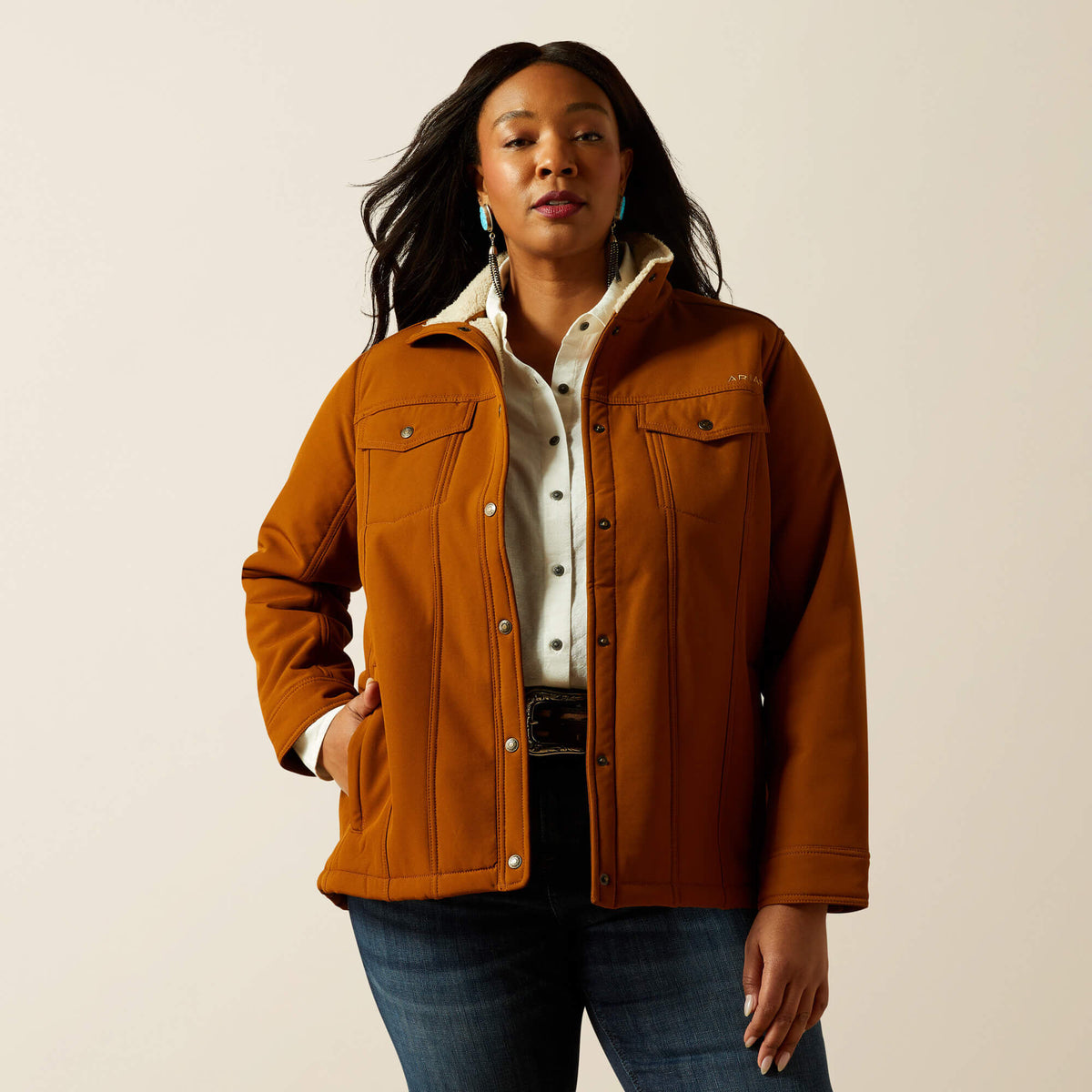 Berber Back Softshell Jacket Ariat Women|Sale
