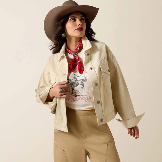 Solar Cotton Twill Jacket Ariat Women|Sale