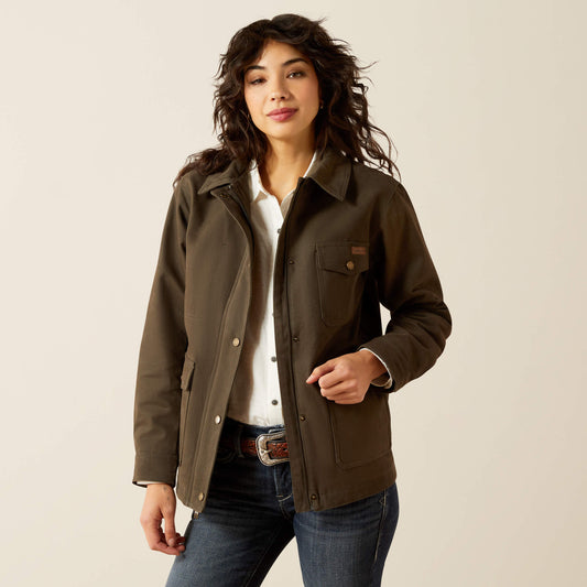 Western Canvas Chore Jacket Ariat Women|Sale