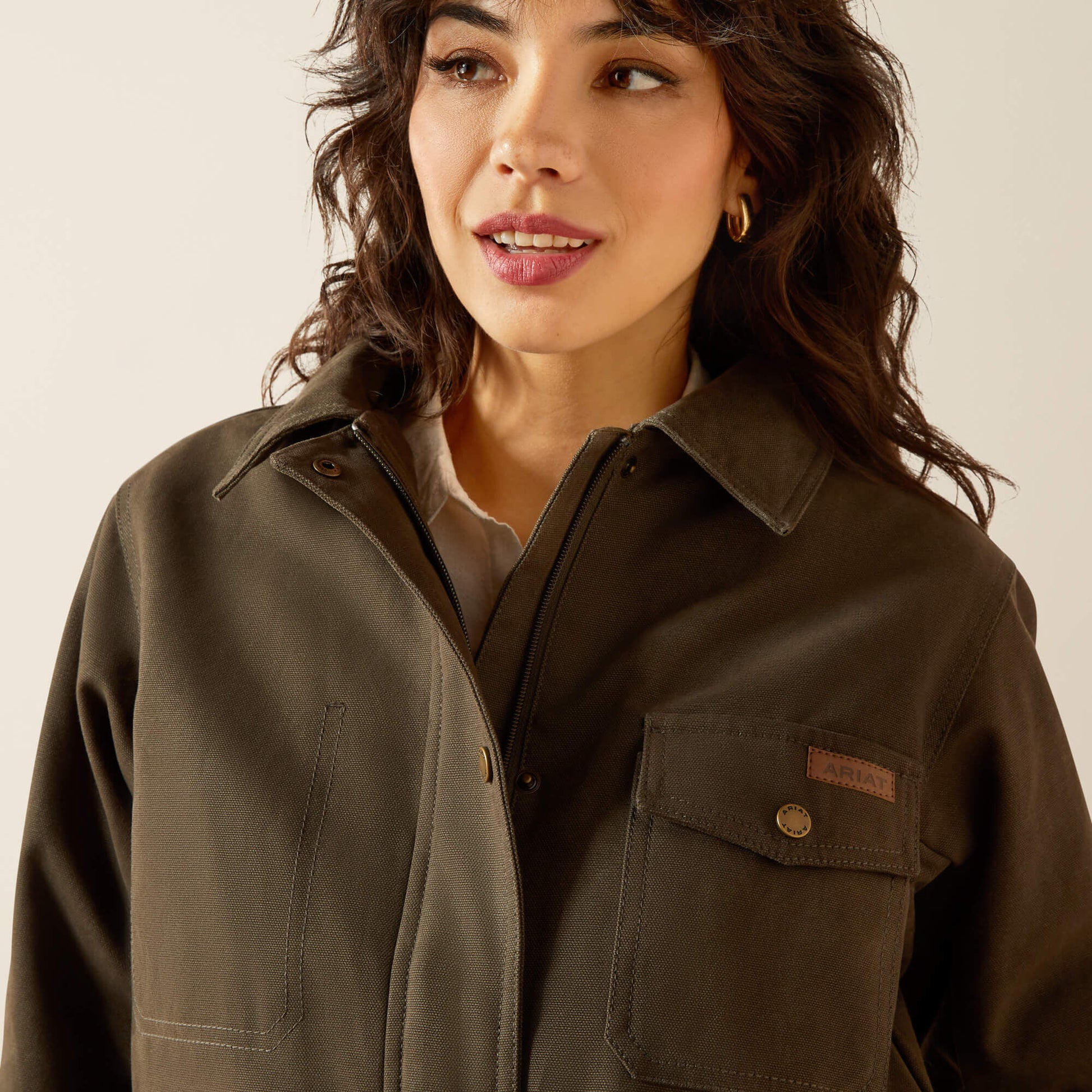 Western Canvas Chore Jacket Ariat Women|Sale