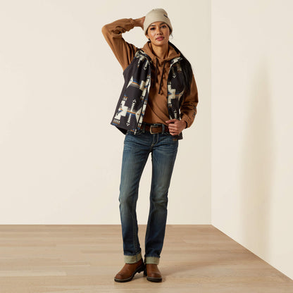 Ariat Logo Softshell Print Vest Ariat Women|Sale