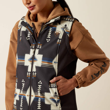 Ariat Logo Softshell Print Vest Ariat Women|Sale
