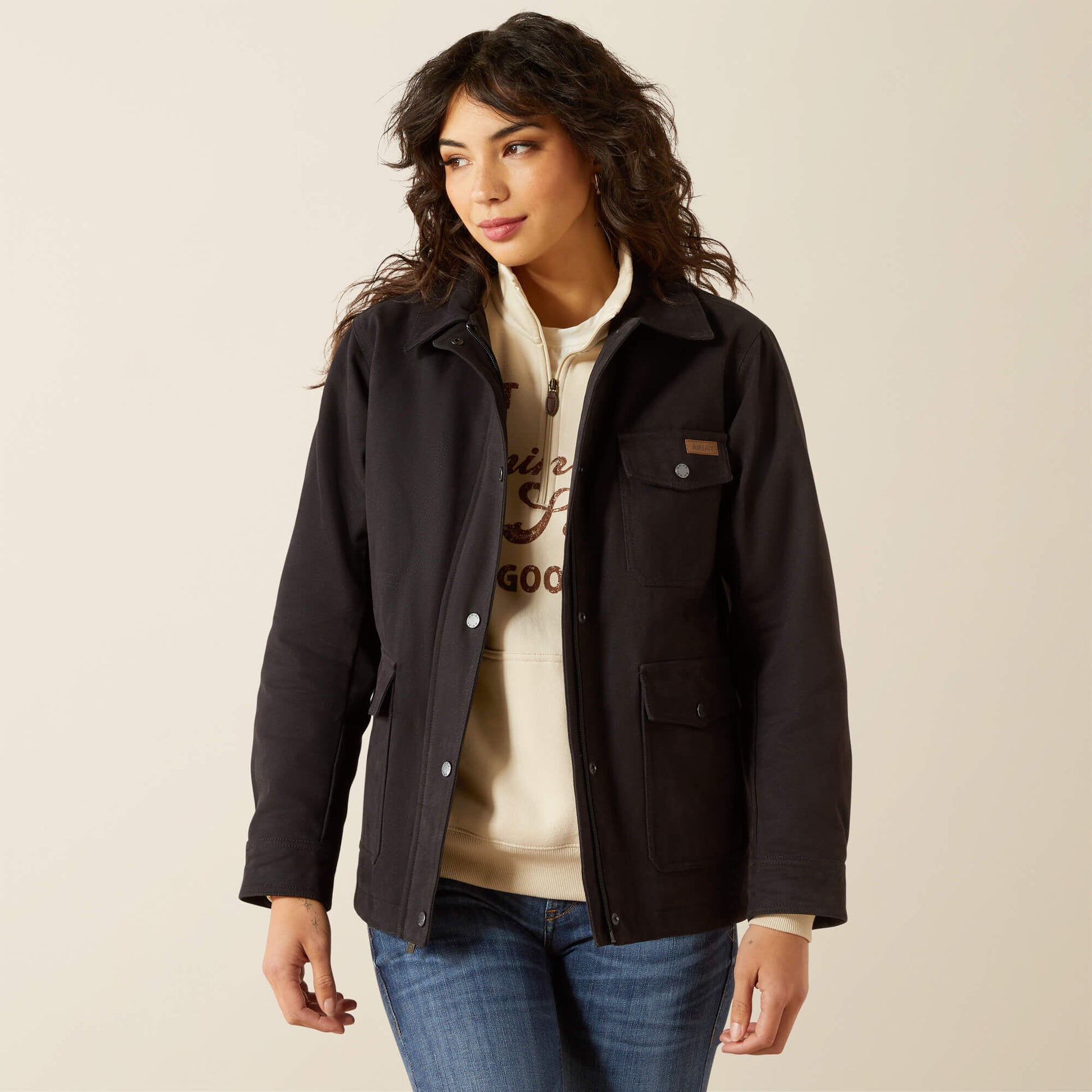 Western Canvas Chore Jacket Ariat Women|Sale