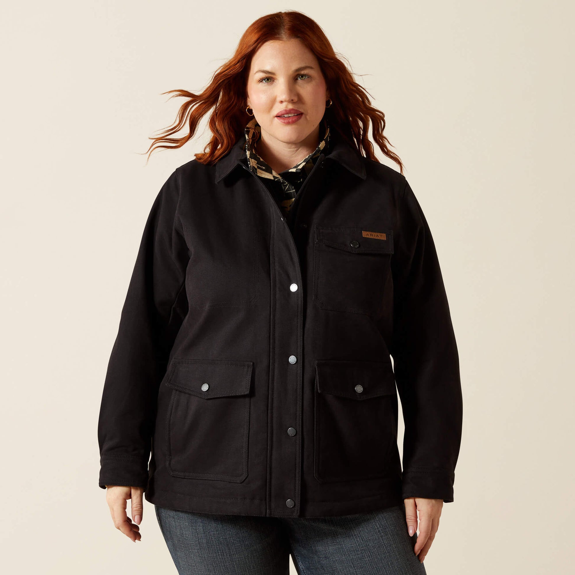 Western Canvas Chore Jacket Ariat Women|Sale